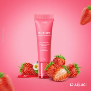 Hidratante labial Velvet kiss moranguinho 15g - Imagem 2