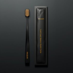 Escova dental Nano Gold care (Preta)