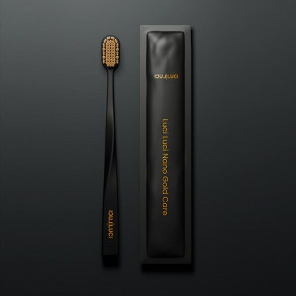 Escova dental Nano Gold care (Preta)