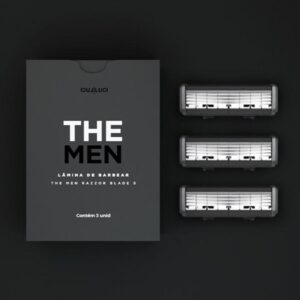 Kit Refil 3 Lâminas Razzor Blade 5 The Men