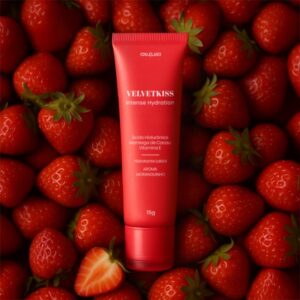 Hidratante labial Velvet kiss moranguinho 15g