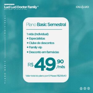 Telemedicina - Plano Basic Semestral