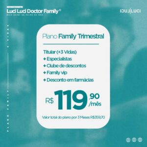 Telemedicina - Plano Family Trimestral