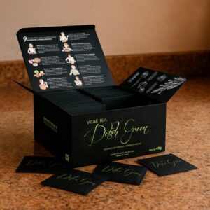 CHÁ VITAE TEA DETOH GREEN - 30 SACHES