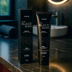 GEL Dental Vitae Black White 120g