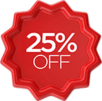 25% OFF