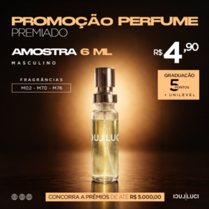 Amostra 6ml Masculino Sortido [PROMOÇÃO SORTEIO]